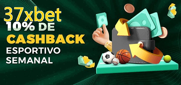 10% de bônus de cashback na 37xbet